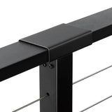 CityPost Deck Mount Bronze Steel Deck Cable Rail Kit