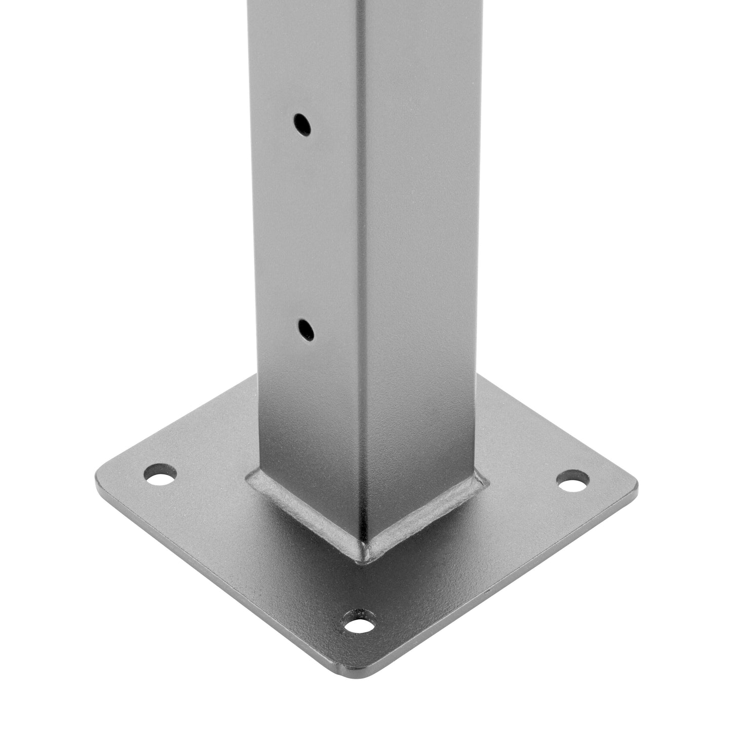 CityPost Deck Mount x 36-in Grey Steel Deck Cable Rail Kit