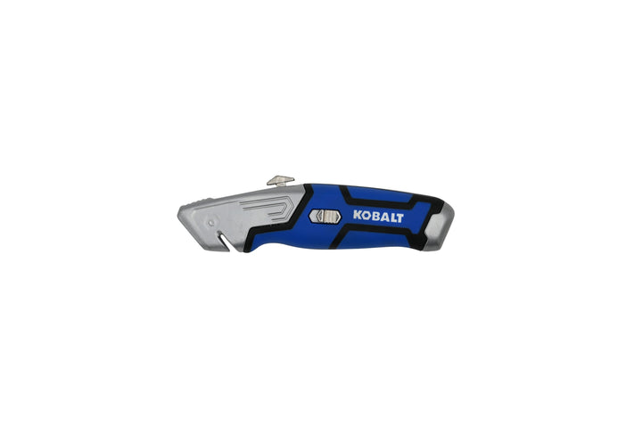 Kobalt 3/4-in Retractable Utility Knife, 3-Blade with On-Tool Storage