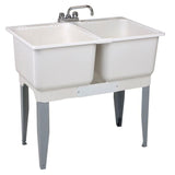 36 in. x 34 in. Plastic Laundry Tub