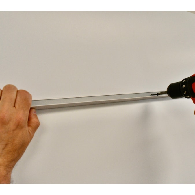 RELIABILT 144-in Galvanized Steel White Wall Moulding Trim