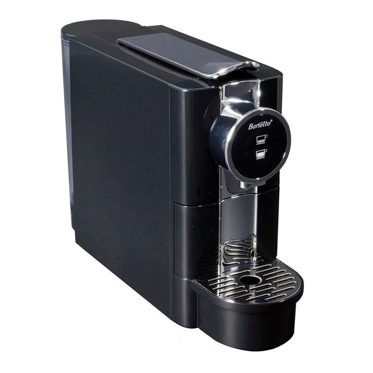 Black Stainless Steel Single Serve Espresso Machine (1 CUP)