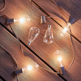 Portfolio White Incandescent Edison String Light Bulbs, 7W, 2-Pack