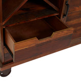 Grayson Lane Brown Pine 2-Drawer Accent Chest