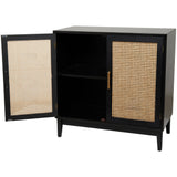 Grayson Lane Black Accent Cabinet Accent Chest