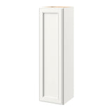 allen + roth McKeller 12-in W x 42.125-in H x 12-in D Linen Wall Fully Assembled Cabinet (Flat Panel Square Door Style)
