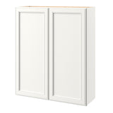 allen + roth McKeller 36-in W x 39-in H x 12-in D Linen Wall Fully Assembled Cabinet (Flat Panel Shaker Door Style)