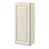 allen + roth Pattingham 18-in W x 39.125-in H x 12-in D Harbor Wall Fully Assembled Cabinet (Raised Panel Square Door Style)