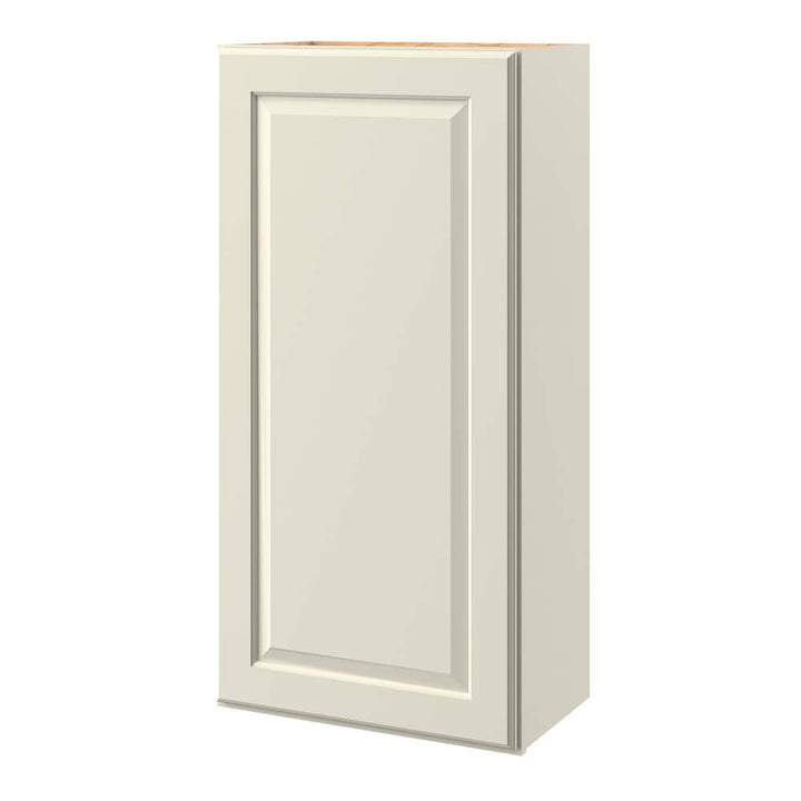 allen + roth Pattingham 21-in W x 39.125-in H x 12-in D Harbor Wall Fully Assembled Cabinet (Raised Panel Shaker Door Style)