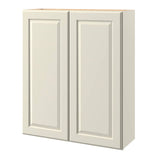 allen + roth Pattingham 36-in W x 42-in H x 12-in D Harbor Wall Fully Assembled Cabinet (Raised Panel Square Door Style)