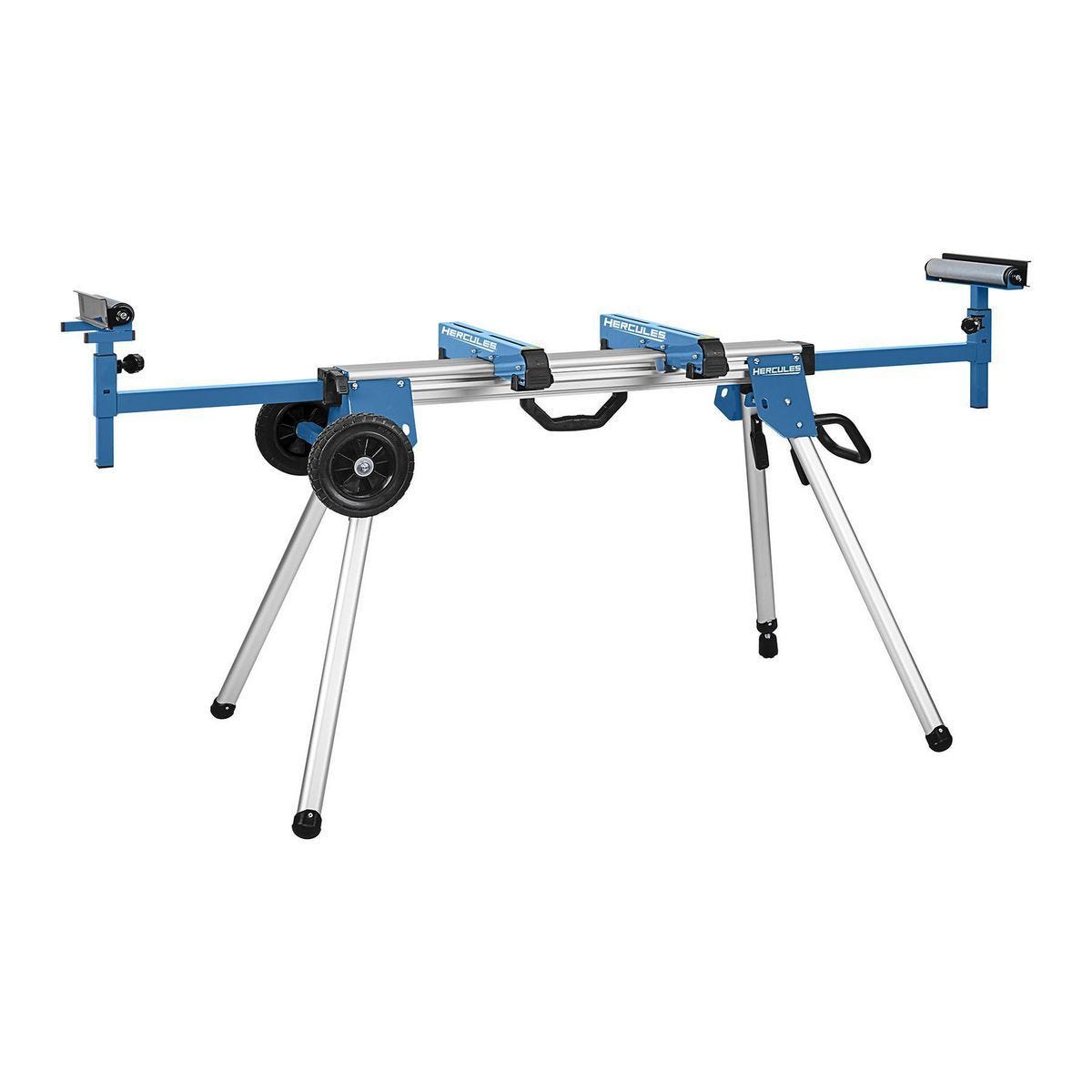 HERCULES Professional Rolling Miter Saw Stand, Universal Aluminum, 550 lb Capacity