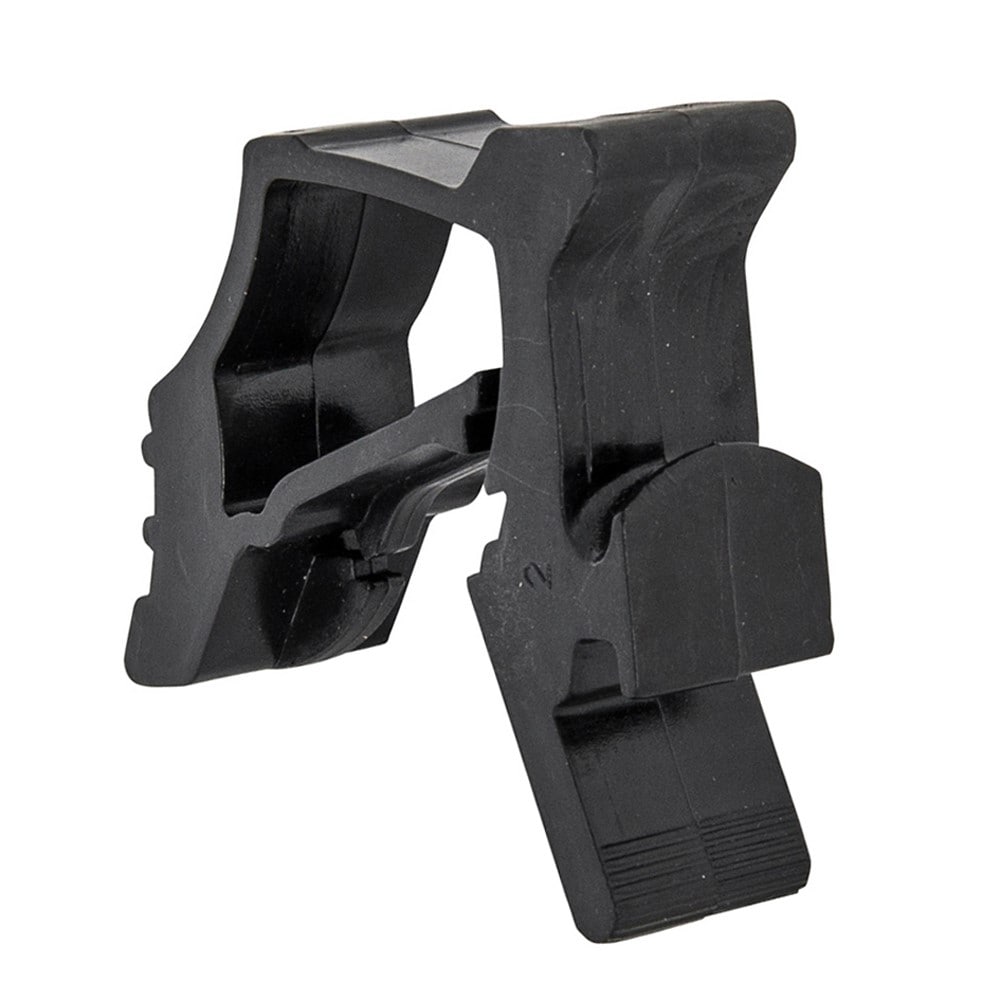 Yardgard Select 3.75-in Black Metal Rail Clip For Metal Fence