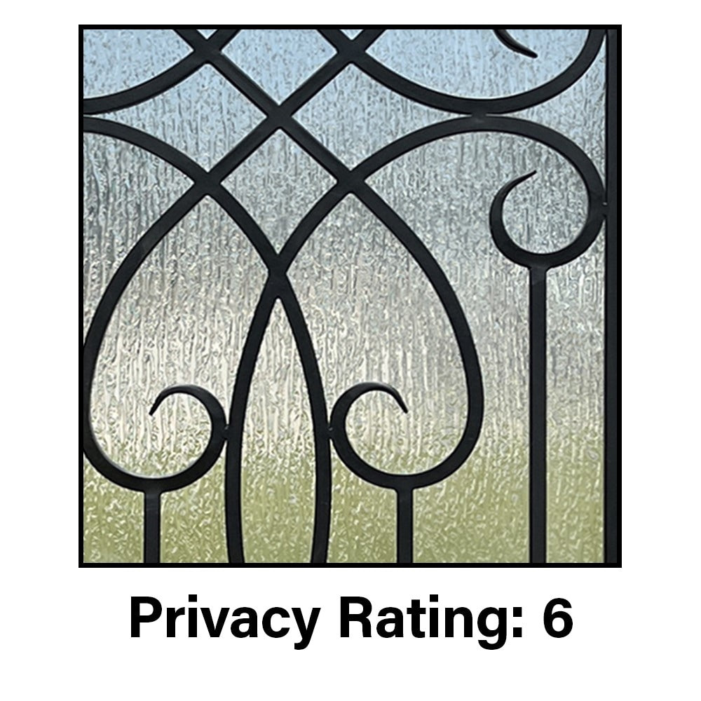 Greatview Doors 36-in x 80-in Mahogany Prehung Front Door with Privacy Glass
