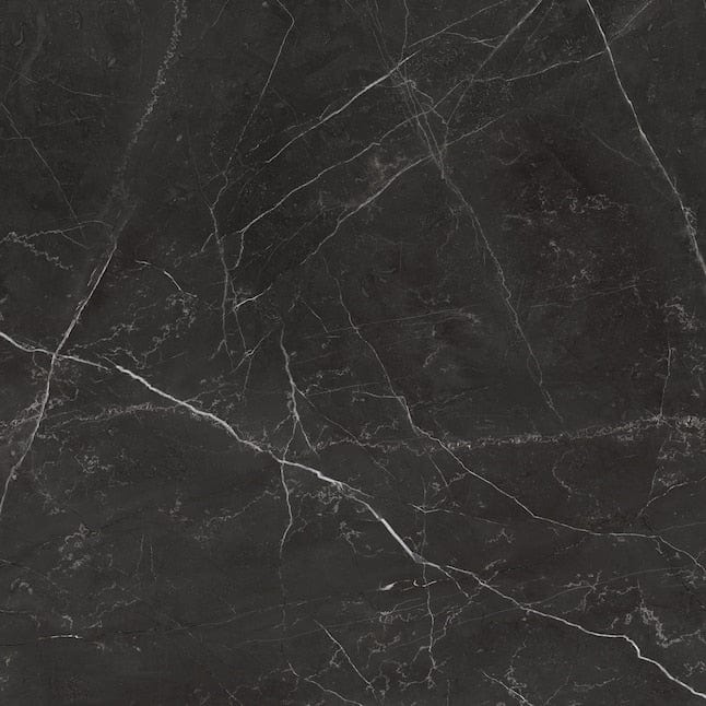 Anatolia La Marca Nero Venato 24-in x 24-in Honed Porcelain Marble Look Floor and Wall Tile (15.5-sq. ft/ Carton)