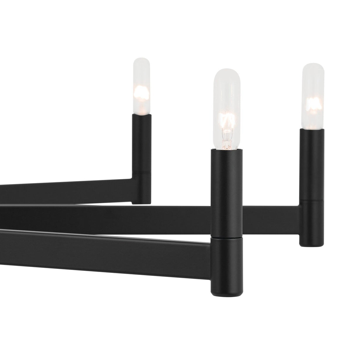 Kichler Erzo 10-Light Black Modern/Contemporary Chandelier