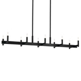 Kichler Erzo 10-Light Black Modern/Contemporary Chandelier