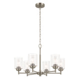 Kichler Winslow 6-Light Brushed Nickel Industrial Chandelier
