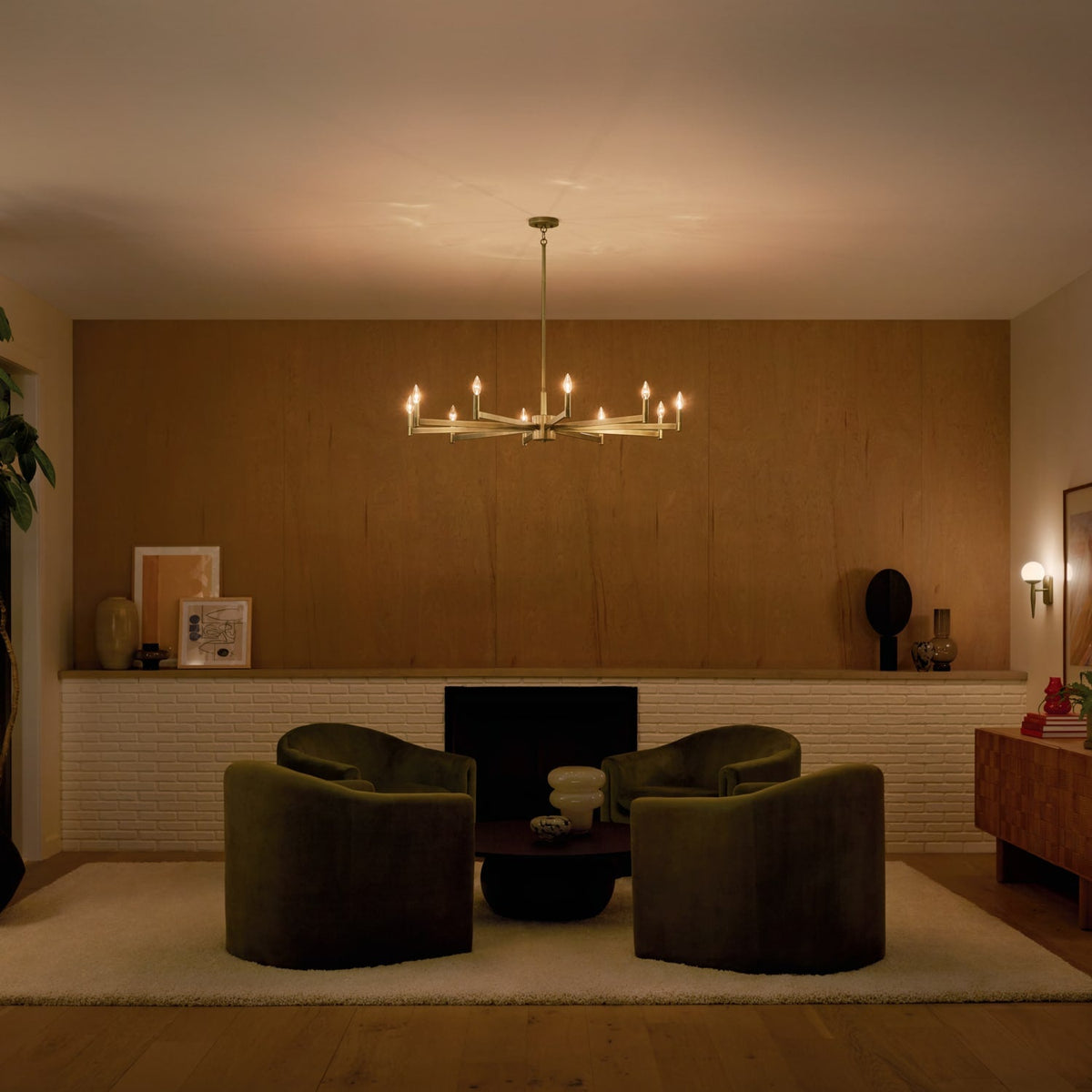 Kichler Erzo 10-Light Modern/Contemporary Chandelier