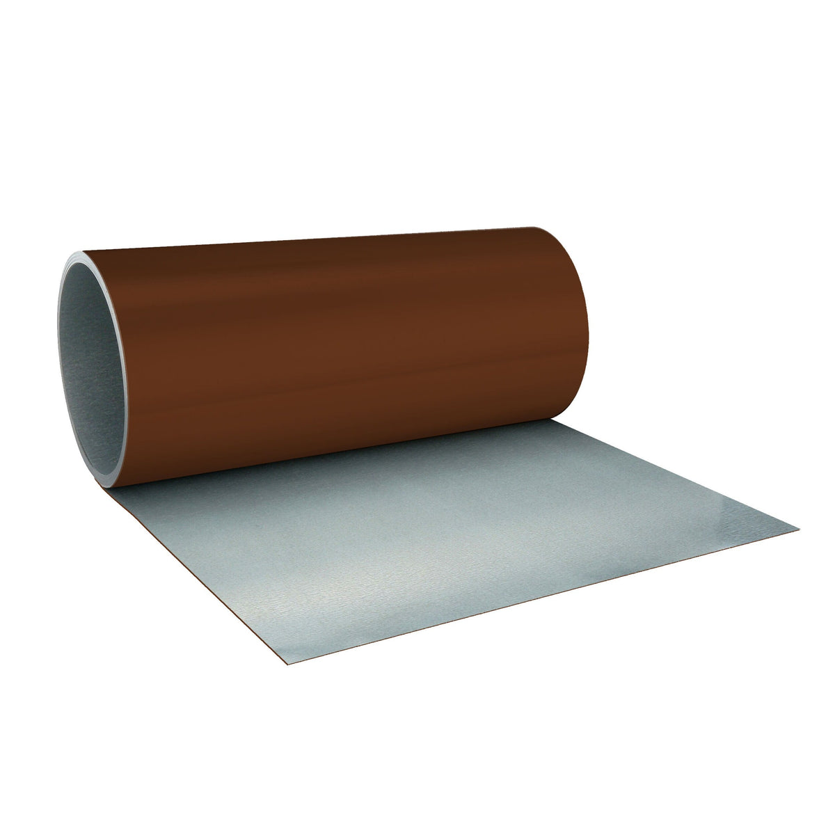 Gibraltar Building Products 8-in x 10-ft Brown Galvanized Steel Roll Flashing