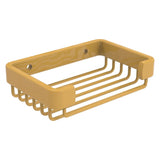 Allied Brass Rectangular Soap Basket in Antique Pewter