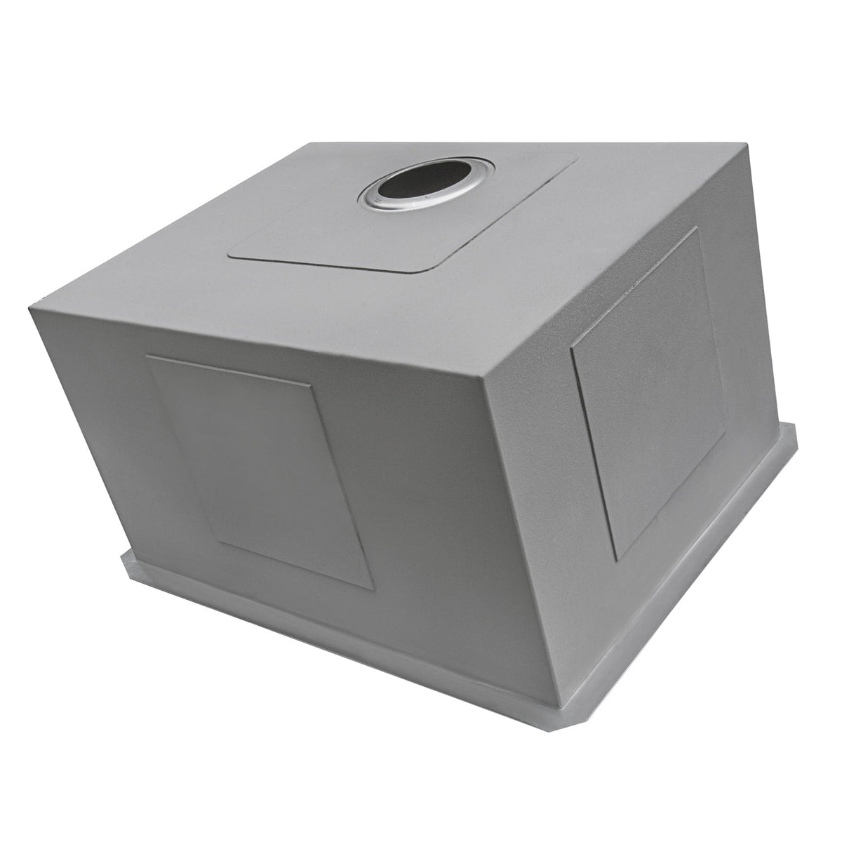 Ruvati Stainless Steel Undermount Laundry Sink with Drain - 21" x 18"