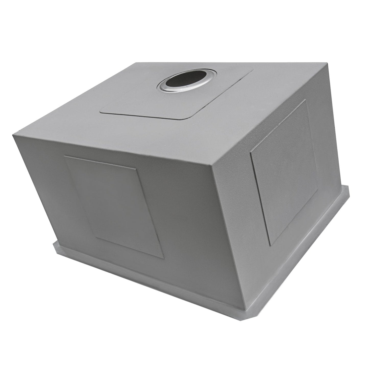Ruvati Stainless Steel Undermount Laundry Sink with Drain - 21" x 18"