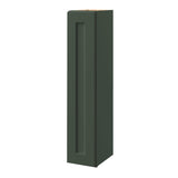 allen + roth Galway 9-in W x 42.125-in H x 12-in D Sage Wall Fully Assembled Cabinet (Flat Panel Square Door Style)