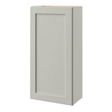 allen + roth Stonewall 21-in W x 39.125-in H x 12-in D Stone Wall Fully Assembled Cabinet (Flat Panel Shaker Door Style)