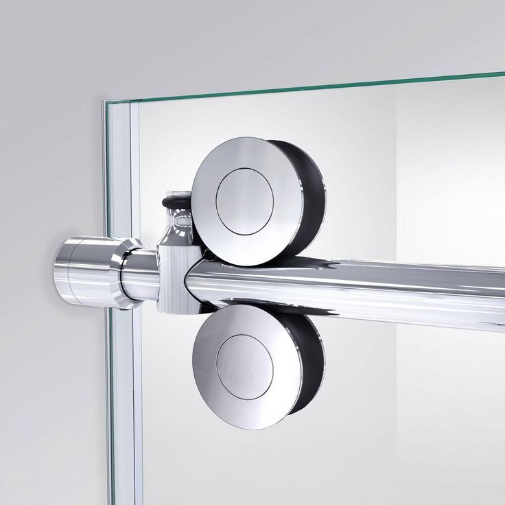 Enigma-XO 55-59 in. W x 62 in. H Fully Frameless Sliding Tub Door in Polished Stainless Steel