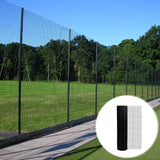 Bybafun 50-ft x 4-ft 17-Gauge Black PVC Coated Steel Welded Wire Rolled Fencing with Mesh Size 1/2-in x 1/2-in