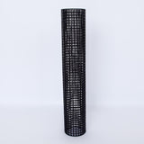 Bybafun 50-ft x 4-ft 17-Gauge Black PVC Coated Steel Welded Wire Rolled Fencing with Mesh Size 1/2-in x 1/2-in