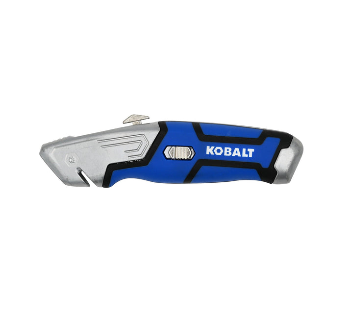 Kobalt 3-Blade Retractable Utility Knife with On-Tool Blade Storage, 3/4-in Blade Width