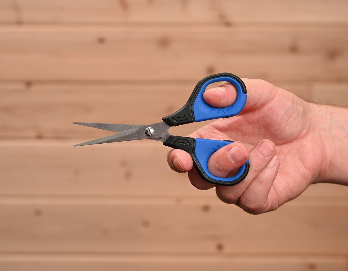 Kobalt Stainless Steel Non-Slip Soft Grip Scissor Set, 5.5-in & 8.5-in