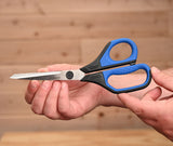 Kobalt Stainless Steel Non-Slip Soft Grip Scissor Set, 5.5-in & 8.5-in