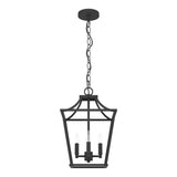 Hunter Laurel Ridge 4-Light Natural Iron Traditional Lantern LED Medium Hanging Pendant Light