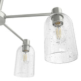 Hunter Lochemeade 5-Light Brushed Nickel Transitional Led Chandelier