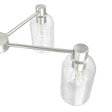 Hunter Lochemeade 5-Light Brushed Nickel Transitional Led Chandelier