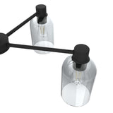 Hunter Lochemeade 5-Light Matte Black Transitional Led Chandelier