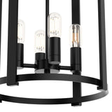 Hunter Astwood 4-Light Matte Black Transitional Led Chandelier