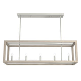 Hunter Squire Manor 5-Light Brushed Nickel Modern/Contemporary Led Chandelier
