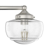 Hunter Saddle Creek 3-Light Brushed Nickel Transitional Led Chandelier