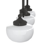 Hunter Saddle Creek 3-Light Satin Bronze Transitional Led Chandelier