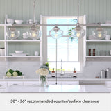 Hunter Saddle Creek 7-Light Brushed Nickel Transitional Led Chandelier