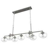 Hunter Saddle Creek 7-Light Brushed Nickel Transitional Led Chandelier