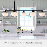 Hunter Saddle Creek 7-Light Satin Bronze Transitional Led Chandelier