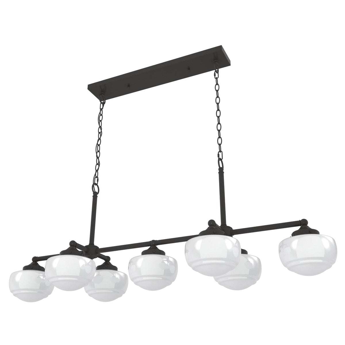 Hunter Saddle Creek 7-Light Satin Bronze Transitional Led Chandelier