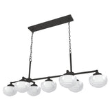 Hunter Saddle Creek 7-Light Satin Bronze Transitional Led Chandelier