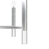 Hunter Sunjai 6-Light Brushed Nickel Modern/Contemporary Led Bare Bulb Chandelier