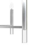 Hunter Sunjai 9-Light Brushed Nickel Modern/Contemporary Led Bare Bulb Chandelier