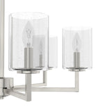 Hunter Kerrison 6-Light Brushed Nickel Transitional Led Chandelier